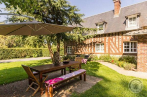 Maison de charme à Annebault avec jardin clôt et barbecueA